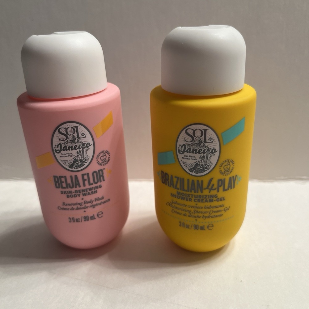Sol  De Janeiro set 3oz Body Wash 3oz Shower Gel Set‎ Of 2